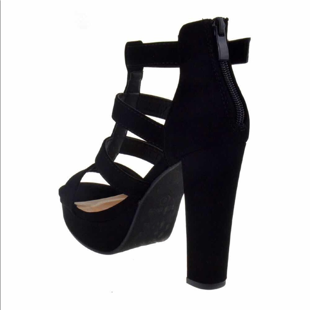 🌟Last Pair🌟Women’s Peep Toe Platform Heel Sandal - Picture 2 of 8